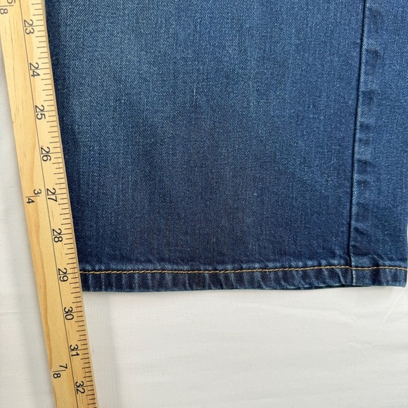 Levis 569 Straight Leg Jeans Mens Size 38 X 32 Dark Wash Modern Loose Fit - Picture 8 of 13